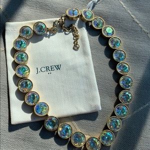 J. Crew crystal necklace